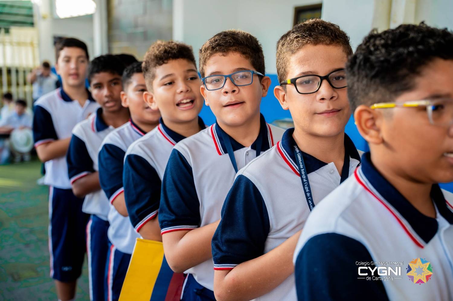 Estudiantes de bachillerato en formación
